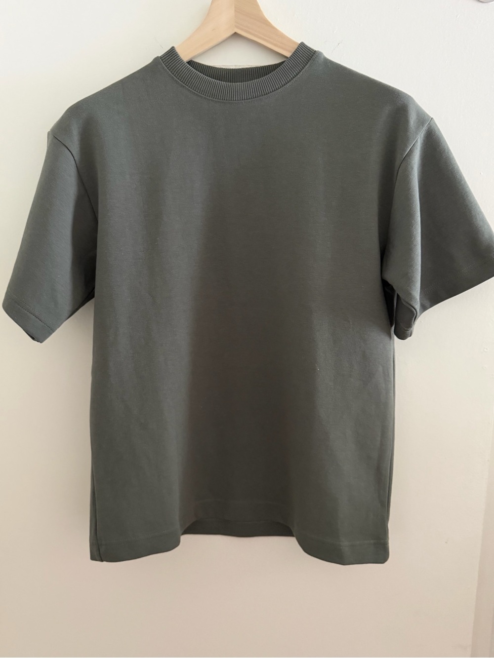 Pull&Bear Boxy Fit Heavyweight T-Shirt
Olive Green Size XS